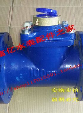 DN100可拆式法兰水表 LXLC/G-100E可拆卸立式4寸法兰干式冷水表