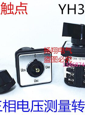 LW8D-10YH3/3 三相电压切换 转换开关 银触点  LW8-10YH3/3