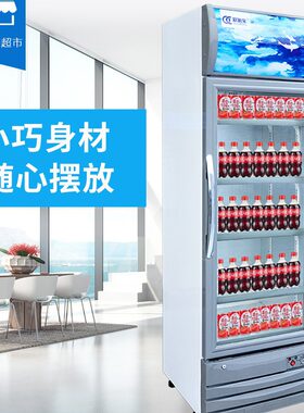 欧驰宝立式单门双门三门展示柜饮料陈列柜水果保鲜柜啤酒冷藏柜