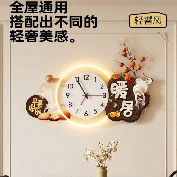 来图来样挂钟钟表客厅家用现简约挂表挂墙时尚装饰欧式静音时钟,家居饰品,挂钟,淘宝优惠券,粉丝福利购,淘宝优惠卷