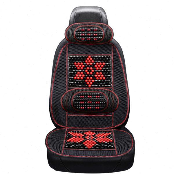 夏季木珠汽车坐垫腰靠护腰靠垫凉垫货车司机主驾驶座椅靠背护腰垫