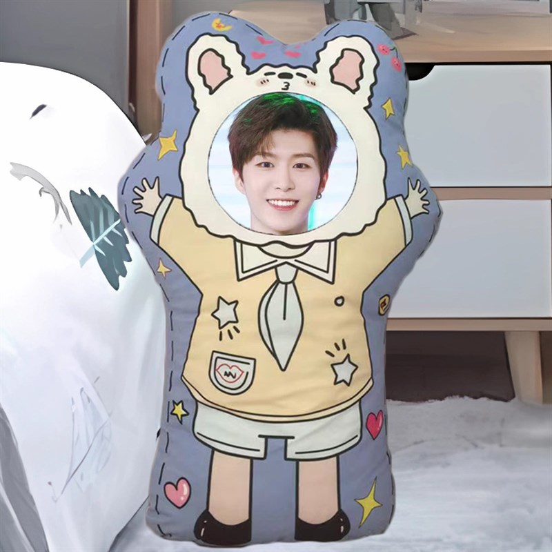 范丞丞异形抱枕双面定制装饰卧室女学生宿舍送人T生日礼物可爱玩