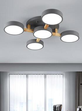 北欧卧吸顶灯具型小户客56221厅简约室代日式现家用大气多头餐厅