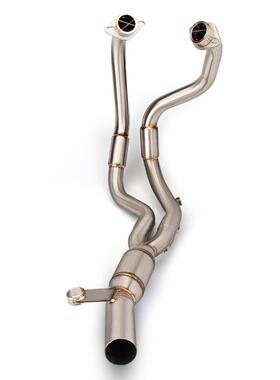 托声车机排气管改摩装GSX250RDL250不锈钢前车尾段消器组41562合