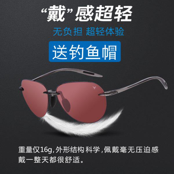 御牌速控钓鱼专用看漂眼镜青铜偏光镜增晰专业看漂超清抗冲击逆光