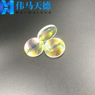 光纤激光手持焊接机聚焦镜片D20-F60 T5 1064nm激光石英平凸镜片