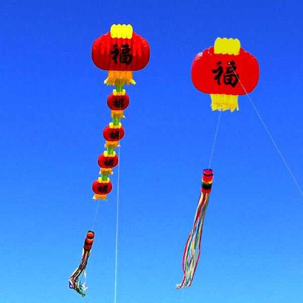龙年新年风筝灯笼大型高档软体立体福星高照五福临门大人专用福字