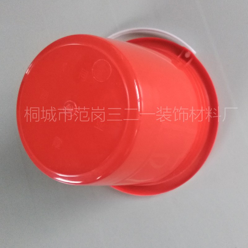 油漆塑料小号桶小红桶小白桶乳胶漆桶调漆桶