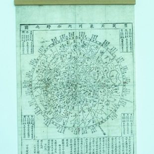 天象列次分野之图 挂画 星图 星官 二十八星宿 【司天灵台】