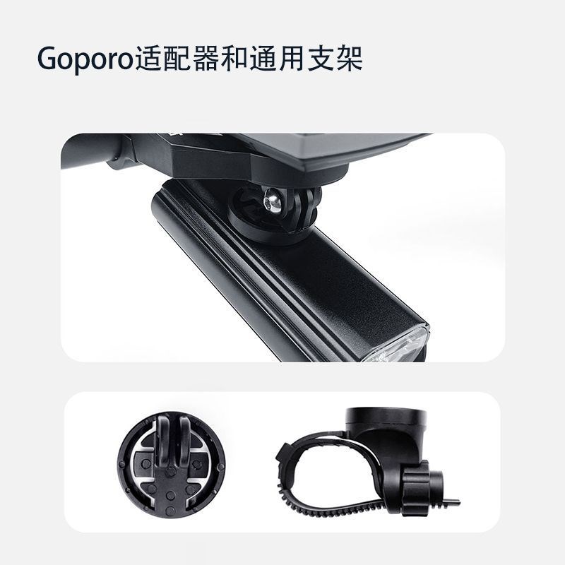 山地自行车前灯高亮手电筒夜骑警示灯高光闪烁防水公路单车安全灯