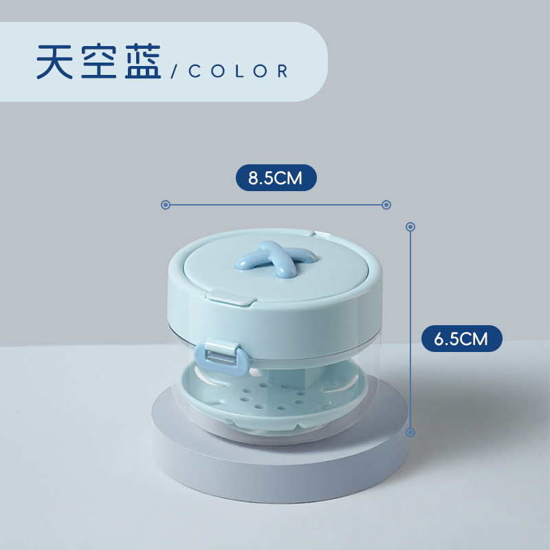 【下单立减50】牙套清洁收纳盒新款多功能清洁沥水收纳盒子wf