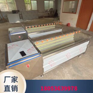 钉螺清洗设备 商用全自动毛辊喷淋式清洗机 海虹去杂质清洗机