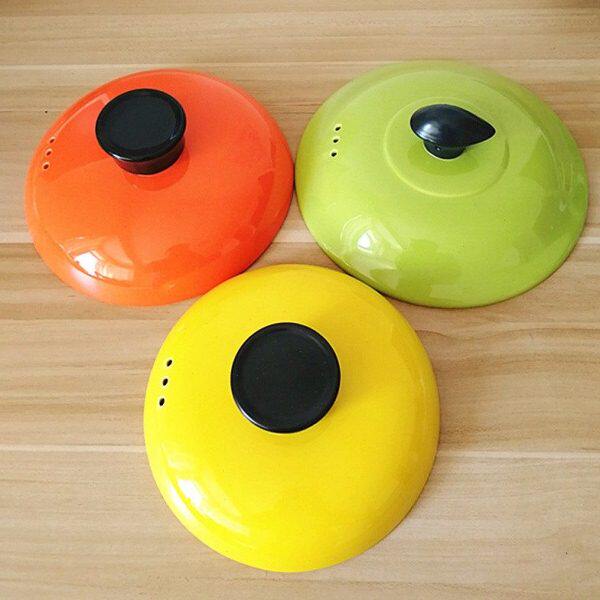 砂锅盖子 单盖通用耐高温彩色陶瓷汤锅炖锅配件厨房烹饪汤煲锅