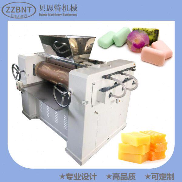三辊机研磨机全自动香皂生产线 三辊研磨机 研磨厚度可调全自动