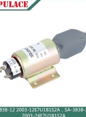 柴油机熄火控制器开关SA-3838-12/24 2003-12/24E7U1B1S2A 12V24V