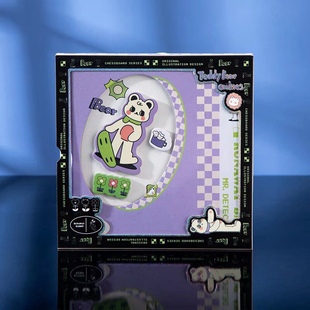 暴走小兔方形镂空立体手账本女孩方方本送礼生日礼物彩页手帐本子