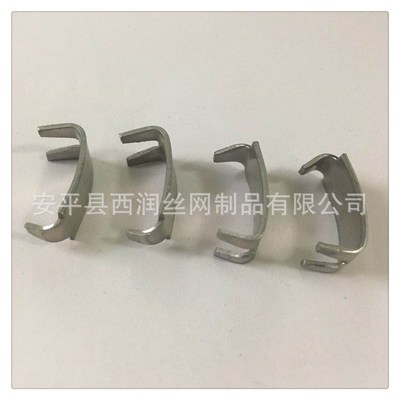 网片连接卡扣 铁丝固定卡扣 刺丝安装卡扣 刀片刺网卡扣钳子厂家