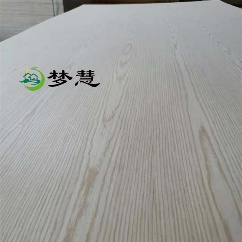 梦慧 杨木芯2mm饰面板水曲柳科技花纹贴面板装饰薄板三合板饰面板