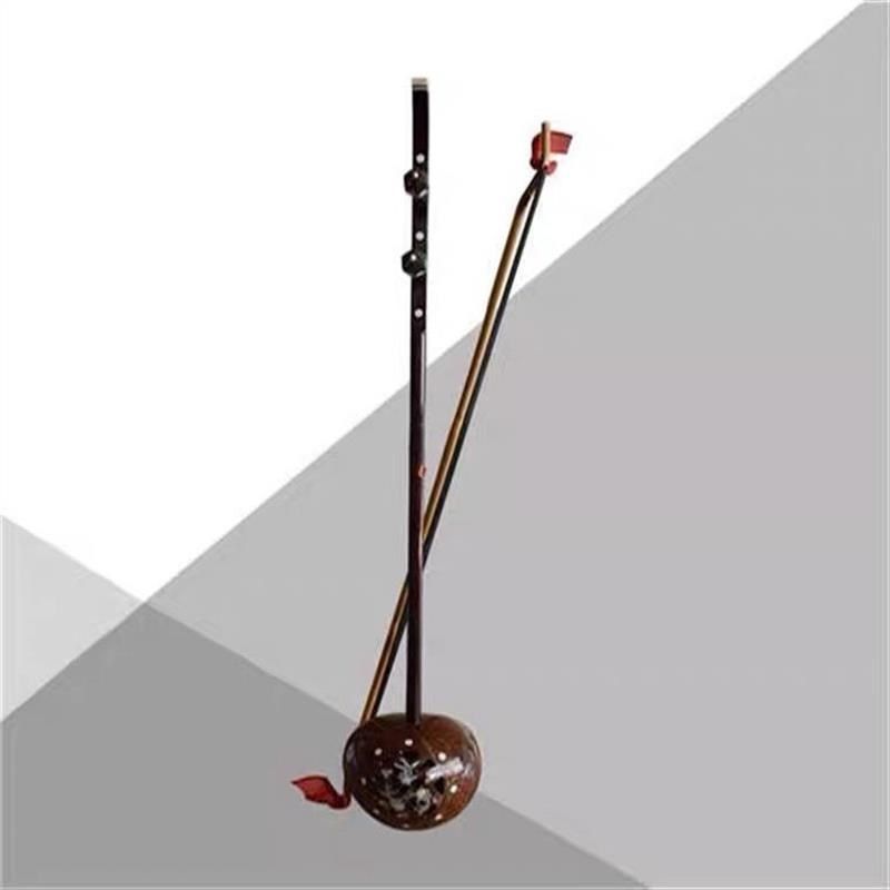 精制椰胡 潮州/潮汕/椰胡乐器/贝雕椰胡/广东椰胡 潮州乐器