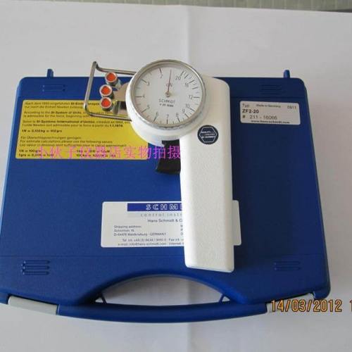 ZF2-20原装德国施密特张力仪纺织业/纱织行业张力仪 圆机张力仪