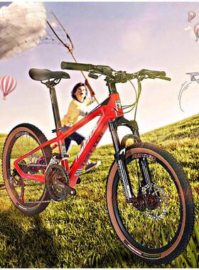 ID20K21速线拉碟刹内线2走KID20EF0寸小轮径儿童学生碳纤维山地自