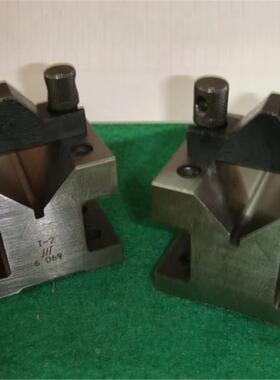 磁性679V块型角磁性三台V型磁铁磁力V型架磁角力座三台大三角台