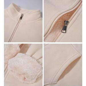 摇粒绒套冲锋衣内胆内校服搭器秋冬季0MEU225新款JEJ绒卫神衣抓女