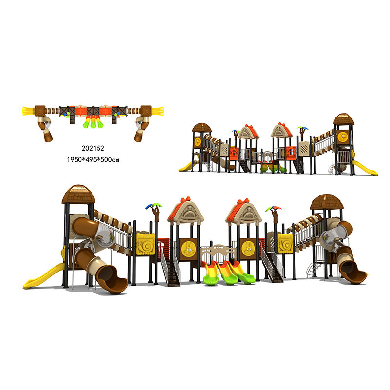 22小博士滑梯户外塑料组合幼儿园小区儿童室外游乐设施大型攀爬