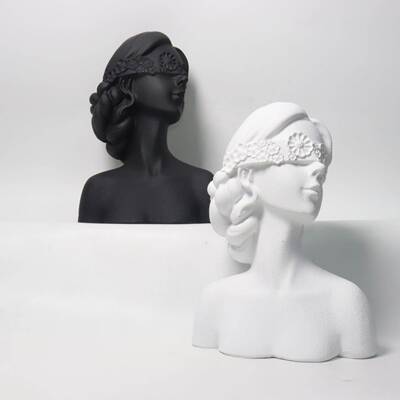 创意朵少摆件家居客厅茶几卧列室摆花设软装样品间收SBX纳陈首女