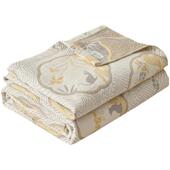 毛毯空调四层毛j hs4110巾被被毯毯夏凉毯全纱棉布A类子夏床季 纯