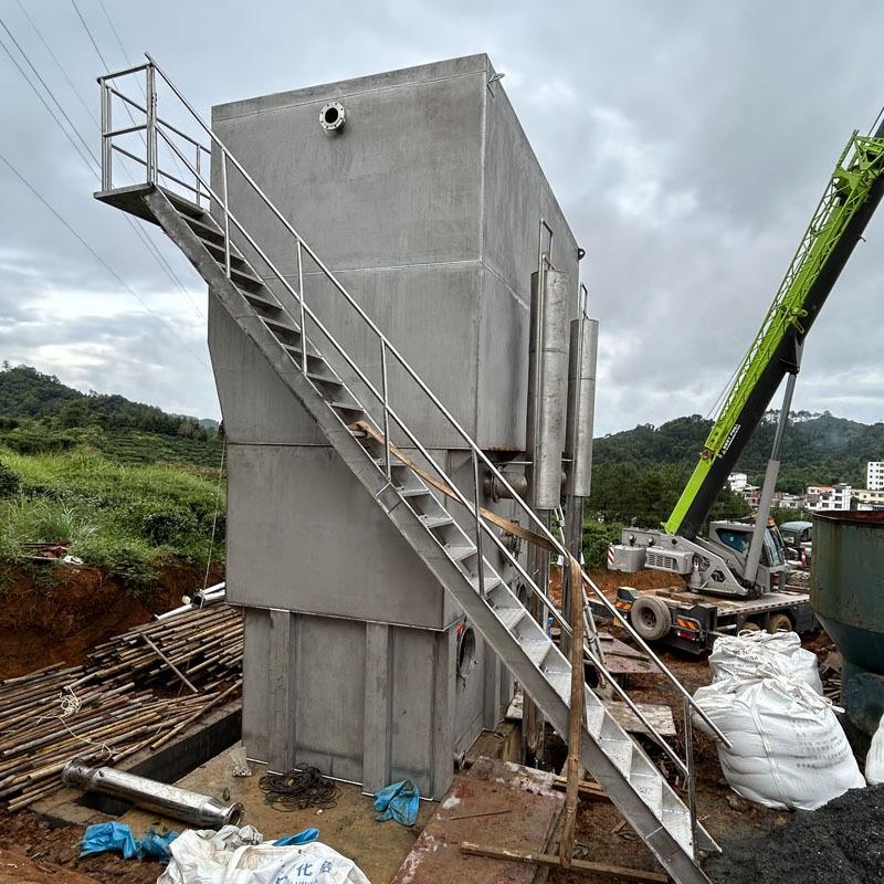 自水厂全自106动体化净水一器设备重力式黄泥水水处理净河水装来