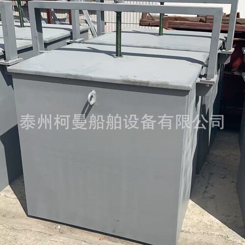 船用带百叶窗带除雾器矩形气动通风筒 手轮旋转调节风量