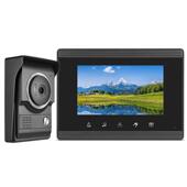 可头厂家7寸视色高彩清可视对讲门V70W 铃别墅门铃源楼宇对讲门