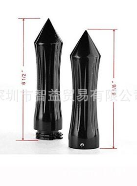 摩车铁马巡航车用全铝把托套通整身电26491镀全铝把心黑色10B