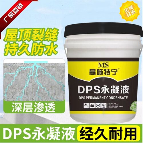 DPS永凝液渗透型防水剂鱼池墙面地下室屋顶专用防水防渗补 漏涂料