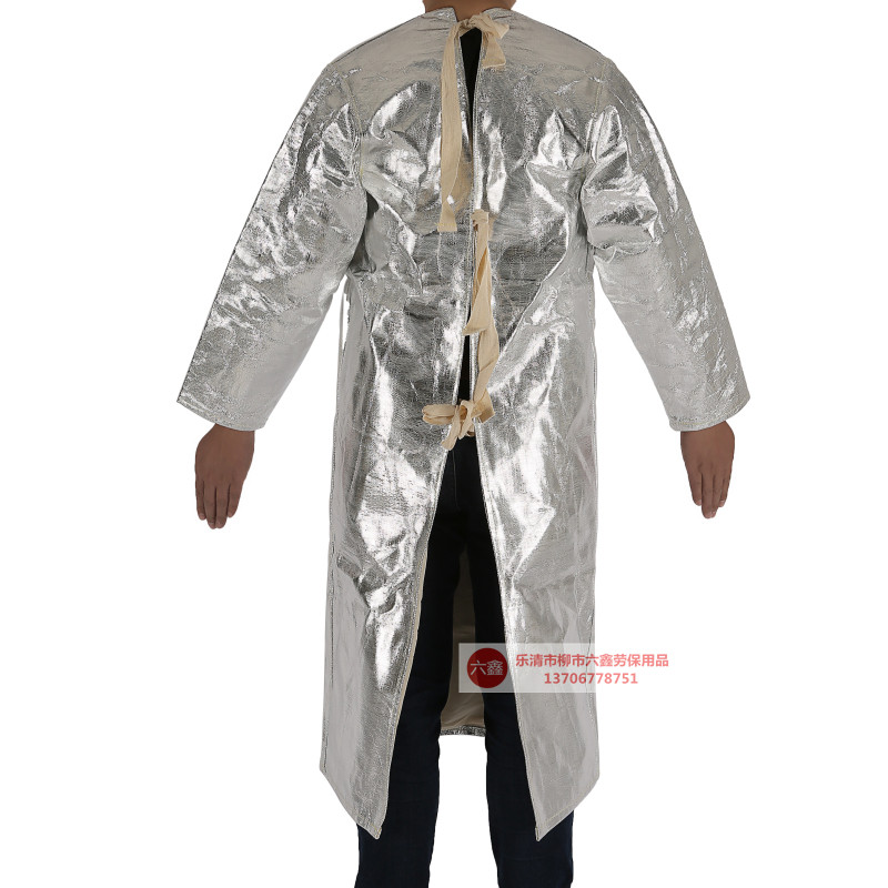 012铝箔隔热阻穿衣 防护服抗防辐射1000度耐高款服反燃长温冶炼