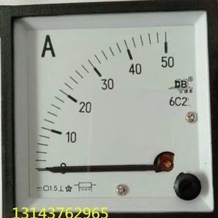 50A 10A 100A75MV 德表 广东 50A75A 直流电流表6c2 30A 20A
