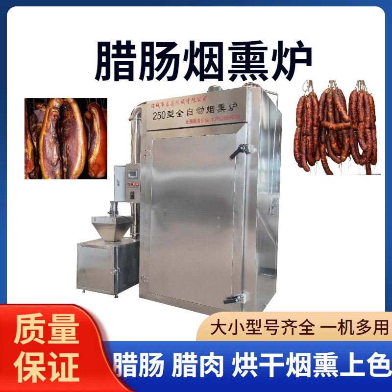 泰昌全自动熏制烟熏炉商用熏家乡农家猪肉腊肠熏豆干熏鱼类烟熏炉