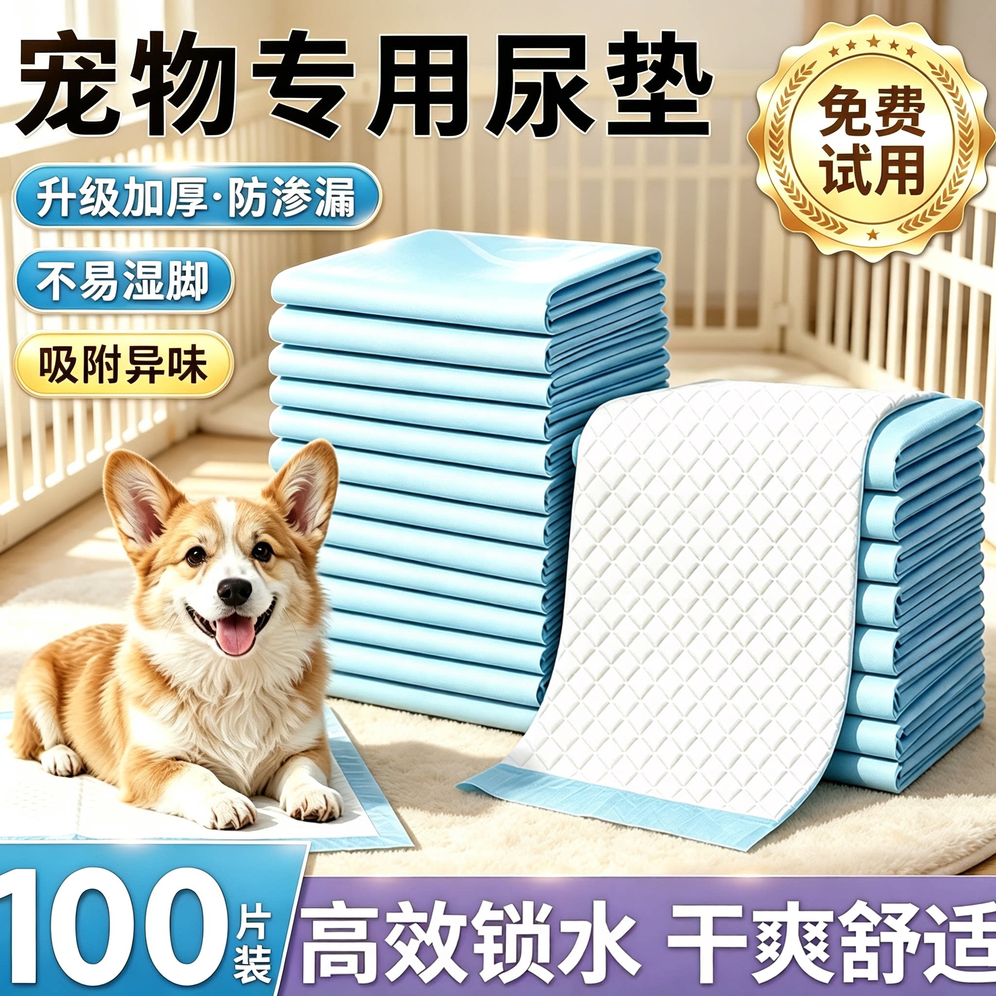 宠物尿垫一次性加厚吸水尿垫