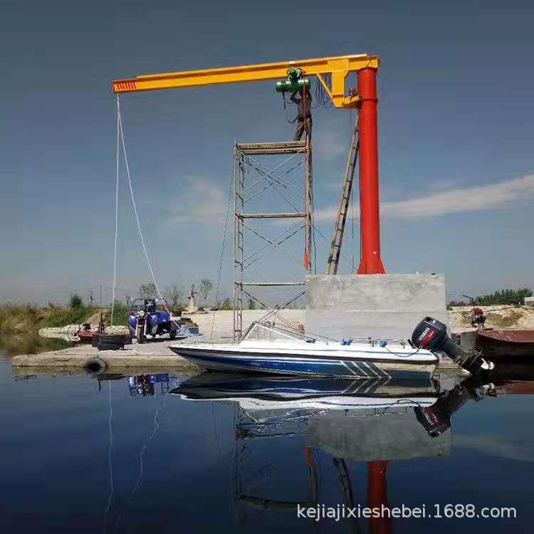 电动立柱式单臂吊机60度旋转悬臂吊车间工业小型悬臂吊起重机