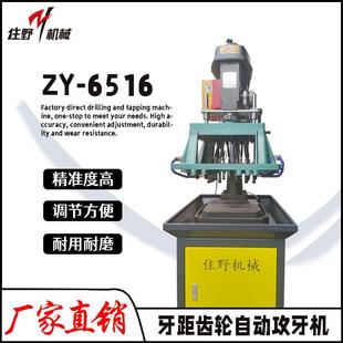 高效率自动攻丝机ZY 自动攻牙机操作简单 6516多轴牙距齿轮式
