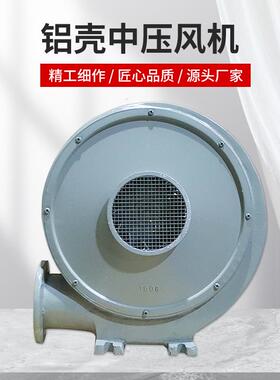 CZR105E铝壳中压风机1.1KW锅炉YQ6008鼓风机厨房炉灶风机铜线