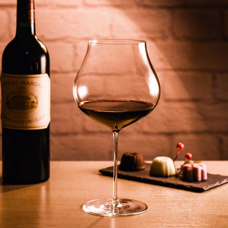 洋杯超薄超轻红酒杯国货天花手工制作郁香无品牌/白葡金萄酒杯葱