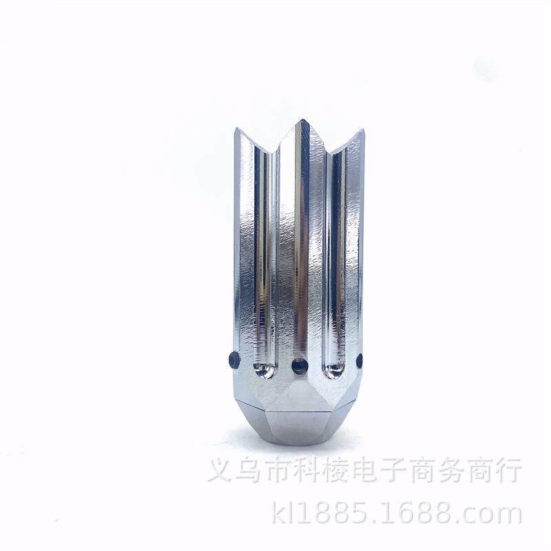 i竞技帽s消音消声火器仿菊花帽铝合金金火属火帽消979音器14逆牙