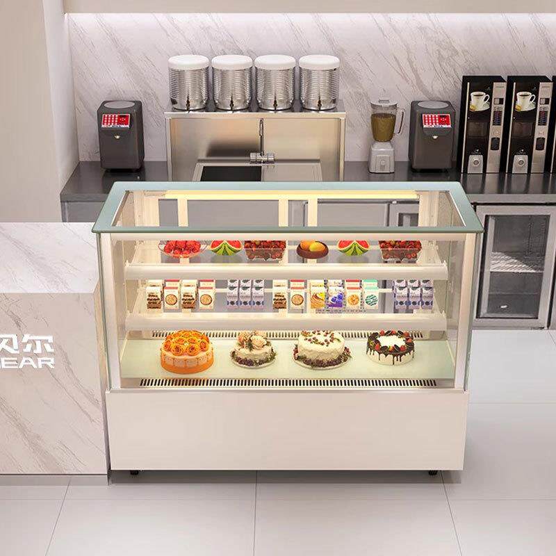 柜台式商用甜品冷藏展糕柜小示型奶蛋茶店水果505吧台保鲜柜风冷