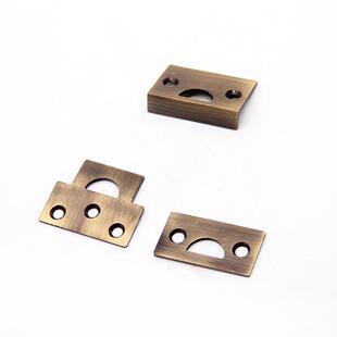 安全重插销B-B黄L38-型B-PL38-88-AB,铜木门插销青古铜房门插销