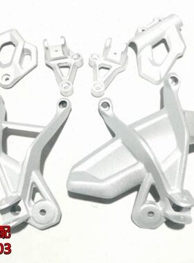 骁QJ500GS-5F/5B/5J左右前脚蹬脚踏安装座SRT骁500后踏脚踏蹬支架