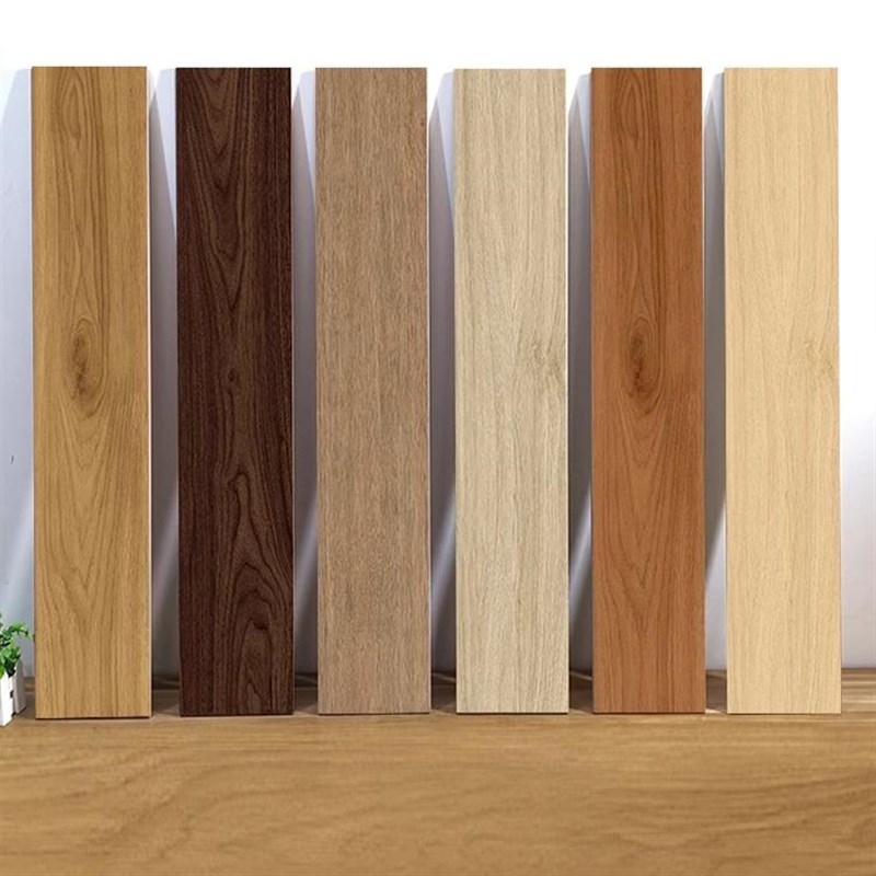 木纹条瓷砖仿实木地板砖客厅哑光仿古砖地砖O防滑耐磨客厅全屋瓷