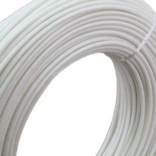 2.5KV硅树脂玻璃纤维套管自熄管护线管高温管耐高温白色玻纤管