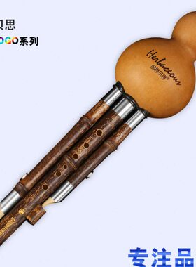 郝思贝思 葫芦丝乐器c调降B调 录音考级专业舞台演奏型